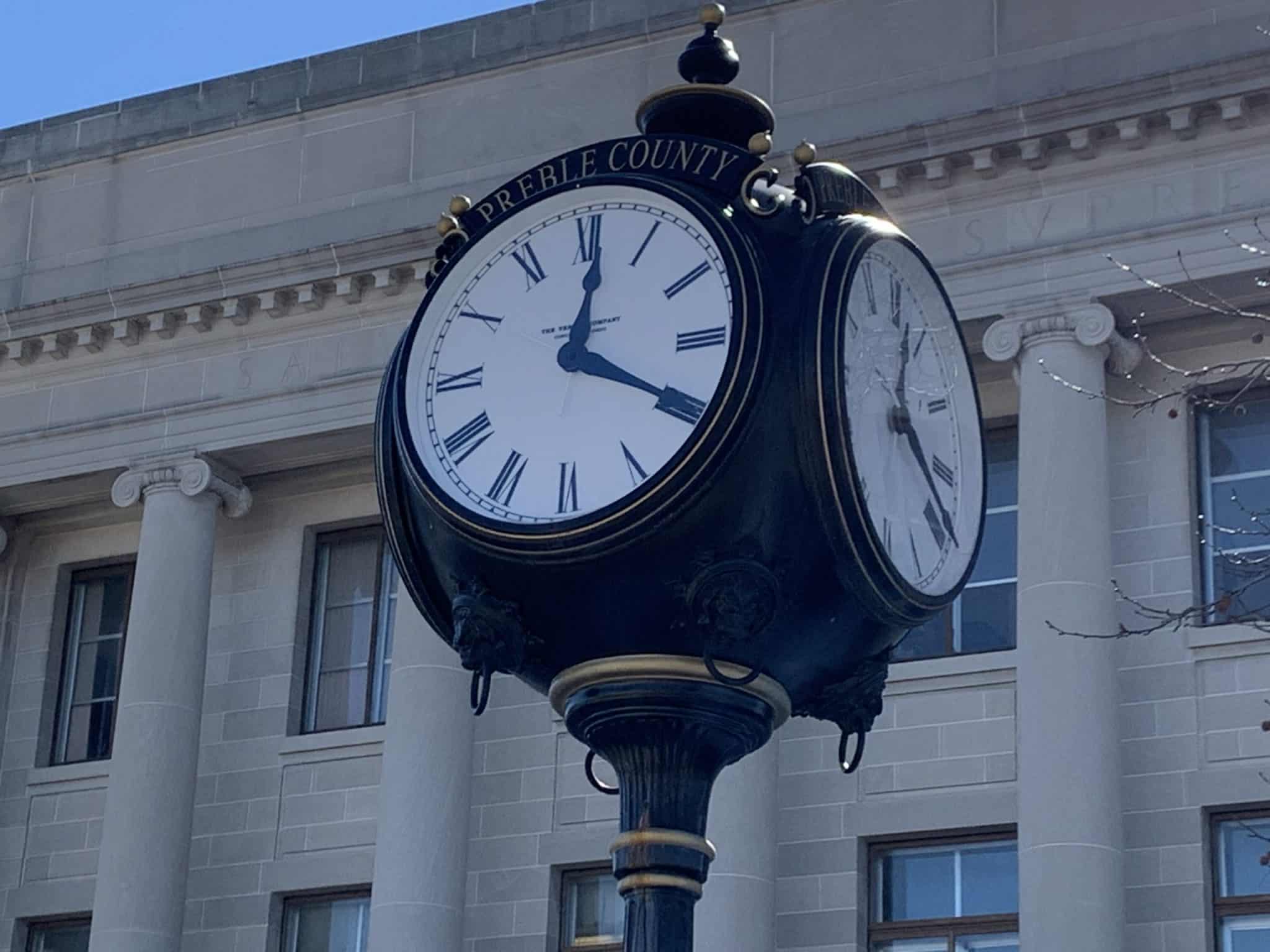 Eaton Ohio Clock