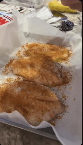 Fish Night with Mango Salsa