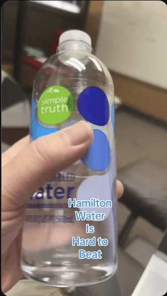 Hamilton Tap Water Wins Again