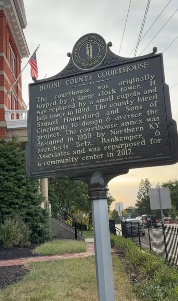 Visiting Boone County Courthouse